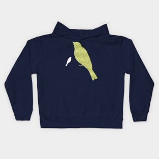 Charlotte Bronte: Jane Eyre Birds Kids Hoodie